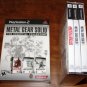 PS2 Metal Gear Solid Essential Collection Brand NEW Sealed MISB