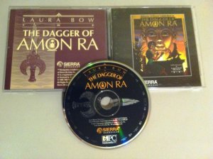 PC Laura Bow the Dagger of Amon Ra CD-ROM