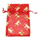 50 Red I Love You Valentine Day Organza Gift Bag 4"x 6"