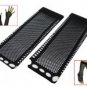 Black Grid Gothic Punk Sexy Arm Gloves Leg Warmer