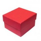 4 x Red Hard Card Cover Bracelet Bangle Watch Gift Box