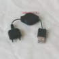 USB Retract Charger Cable for W810i W610 K800 K610 W850