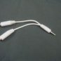 3.5mm Audio 1 to 2 Stereo Earphone Convert Sound Cable
