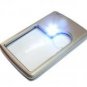 3X 6X LED illuminated Magnifying Loupe Card Magnifier