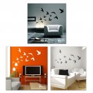 Flying Birds Set of 12 - Vinyl Wall Decal Art