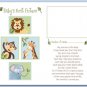 SAFARI JUNGLE GIRAFFE 8"x10" BABY ULTRASOUND POEM PRINT