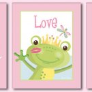 FROG PRINCE FAIRY TALES BABY ULTRASOUND POEM PRINT
