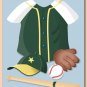 11"x14" WALL ART PRINT FOR BOYS/ SPORT BASEBALL UNIFORM