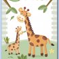 11"x14" ART PRINT FOR KIDS JUNGLE ANIMALS / LION