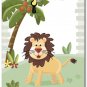 11"x14" ART PRINT FOR KIDS JUNGLE ANIMALS / LION