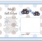 BUTTERFLY FLOWERS BERRY GARDEN LADYBUGS SET OF 3 PRINTS