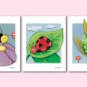 LOVE BIRDS & FLOWERS 8"x10" BABY ULTRASOUND POEM PRINT