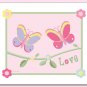 LOVE BIRDS & FLOWERS 8"x10" BABY ULTRASOUND POEM PRINT