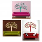 Whimsical Spring Tree Vinyl Wall Decal - Two Colors
