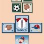 SET OF NAME & SPORTS POEM WALL ART PRINTS FOR BOYS