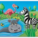11"x14" ART PRINT NURSERY KID'S ROOMS /  SAFARI ANIMALS