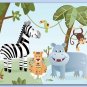 8"x10" BABY ULTRASOUND POEM PRINT JUNGLE MONKEY DOTS