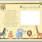 PAPAGAYO JUNGLE  8"x10" BABY ULTRASOUND POEM PRINT
