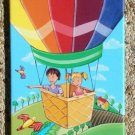 CANVAS ART PRINT FOR CHILDREN ROOM / BALLOON ADVENTURE