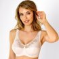 Plus Size Full Figure Unlined Underwire Bra Rosme Lingerie Galla 557921