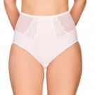 Semi Sheer Lace High Waist Brief Panty Lauma Lingerie Vivian LM97E51 Plus Sizes
