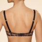 Full Figure Semi Sheer Bra Underwire Animal Print New Ajour Lingerie Burlesca