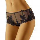 Sexy Sheer Boyshorts Panty Floral Embroidery Wolbar Coco New White Black S M L Sexy Sheer Boyshorts Panty Floral Embroidery Wolbar Coco New White Black S M L