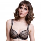 Plus Size Plunge Bra Cleavage Boosting Lace New Lavinia Lingerie Sofia Black Plus Size Plunge Bra Cleavage Boosting Lace New Lavinia Lingerie Sofia Black