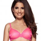 Gossard Glossies Sheer Molded Cup Bra Fashion Lingerie Neon Pink 6271 Big Cups