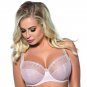 Plus Size Bra Sheer Mesh Full Figure Cups Kinga Lingerie Michelle Bridal