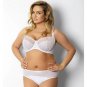 Plus Size Bra Sheer Mesh Full Figure Cups Kinga Lingerie Michelle Bridal