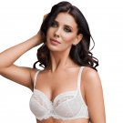 Lace Bra Full Figure Unlined Cups Delicate New Fashion Bridal Lingerie Stefi L