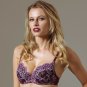 Padded Push Up Bra Floral Pattern Lace Embroidery Plumy Lavinia Lingerie LL6913
