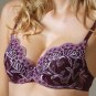 Padded Push Up Bra Floral Pattern Lace Embroidery Plumy Lavinia Lingerie LL6913