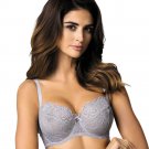 Sheer Mesh Lace Blaconette Underwire Bra Gorteks Lingerie Pamela Plus Size Sheer Mesh Lace Blaconette Underwire Bra Gorteks Lingerie Pamela Plus Size