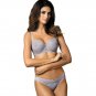Sheer Mesh Lace Blaconette Underwire Bra Gorteks Lingerie Pamela Plus Size
