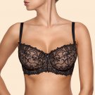 Luxury Bra Semi Sheer Lace Underwire Soft Ajour Lingerie Dolce BM183 Plus Size Luxury Bra Semi Sheer Lace Underwire Soft Ajour Lingerie Dolce BM183 Plus Size