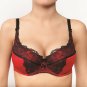 Lacy Half Padded Full Figure Bra Rosme Lingerie Pierrette 595417