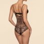 Sexy Sheer Body Underwire Support Animal Print New Ajour Lingerie Burlesca BD5