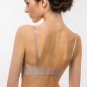 Balcony Bra Seamless Cleavage Push Up Bra Molded Cup Rosme Seamless 628415