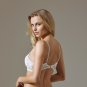 Plus Size Semi Sheer Lace Polka Dot Full Coverage Bra Lauma Lingerie 11F20