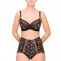 Plus Size Semi Sheer Lace Polka Dot Full Coverage Bra Lauma Lingerie 11F20