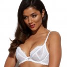 Sheer Lace Deep Plunge Bra New Gossard Superboost Lace Bridal Lingerie 7725 Sheer Lace Deep Plunge Bra New Gossard Superboost Lace Bridal Lingerie 7725