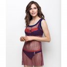 Women's Beach Cover Up Tunic Sheer Mesh Lauma Swim Regatta 07F91 Women's Beach Cover Up Tunic Sheer Mesh Lauma Swim Regatta 07F91