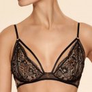Sexy Sheer Lace Triangle Bra Wireless Animal Print New Ajour Lingerie Burlesca Sexy Sheer Lace Triangle Bra Wireless Animal Print New Ajour Lingerie Burlesca
