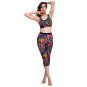 Capri Leggings Workout Pants New Multicolor Lauma Active 34F53 Activewear