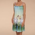 Floral Print Soft Slip/Nightie Ajour Lingerie Indiana K4 Spring Colors Floral Print Soft Slip/Nightie Ajour Lingerie Indiana K4 Spring Colors