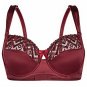 Semi-Sheer Full Figure Underwire Bra Sassa Mode 24371