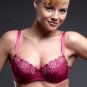 Demi Cup Bra Soft Cotton Floral Pattern Bras Lavinia Lingerie