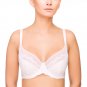 Full Figure Bra Lace Semi Sheer Underwire Lauma Lingerie Vivian 97F20 Plus Sizes